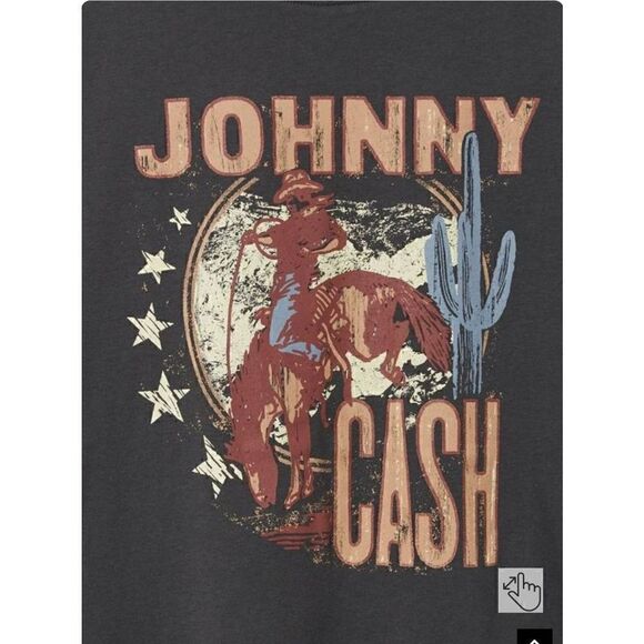 Torrid Graphic T Shirt  Johnny Cash Womens 2X Plus - Picture 3 of 3